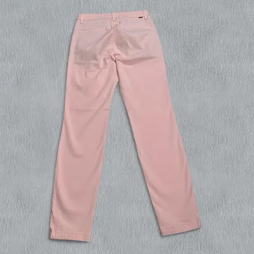 Dockers NWT Weekend Chino Womens W25 Pink Skinny Stretch Pants