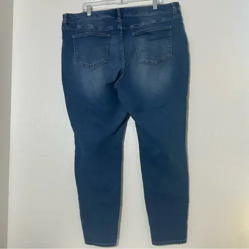 Maurice's Plus size faded jeans