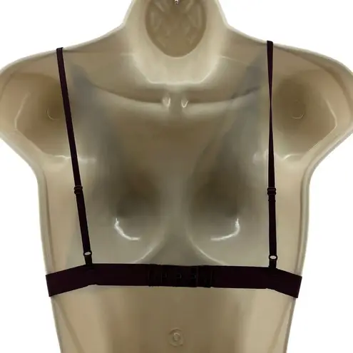 Forever 21  Deep Chocolate Lace Bralette Strappy Small