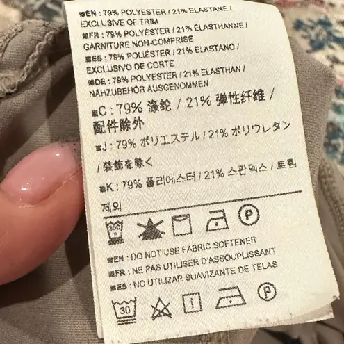 ARC’TERYX TAUPE GREY ATHLETIC HIKING SKIRT M Tan Size M