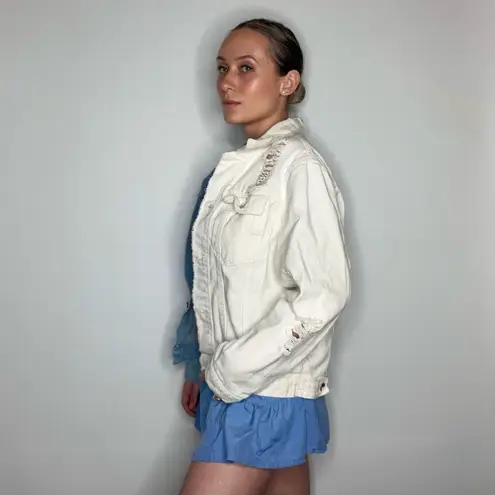 Boutique Two Tone Denim Jacket