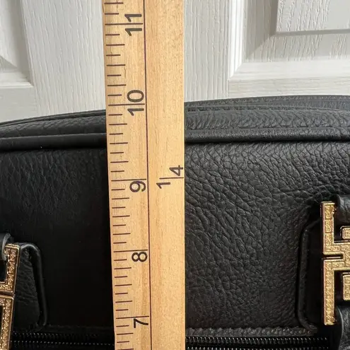 Montana West black barrel crossbody vegan leather bag