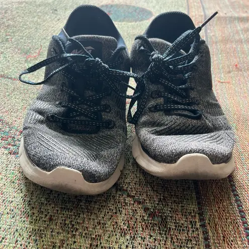 Avia Grey Blue Sneakers Lightweight Breathable Design Running Shoes SZ 7.5