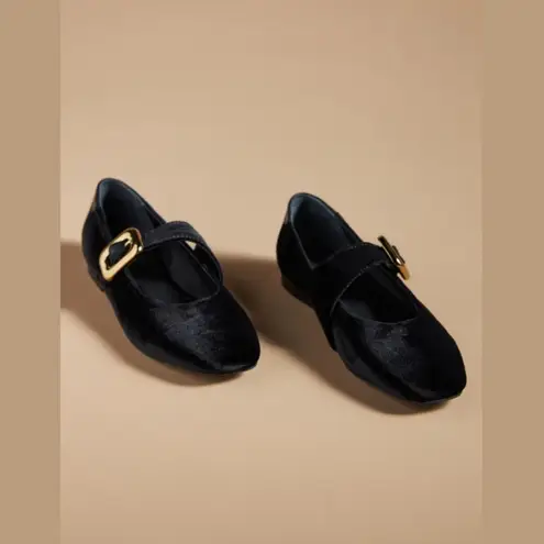 Maeve Anthropologie Buckle Mary Jane Flats