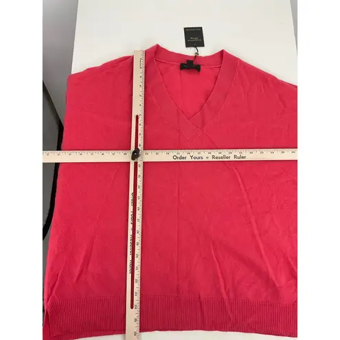 Charter Club Luxury 100% Cashmere Sweater Women's XL Pink V