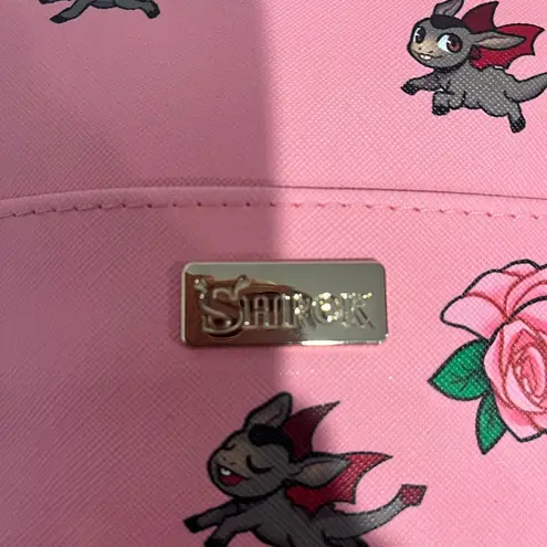 Shrek Donkey & Dragon Floral Crossbody Bag