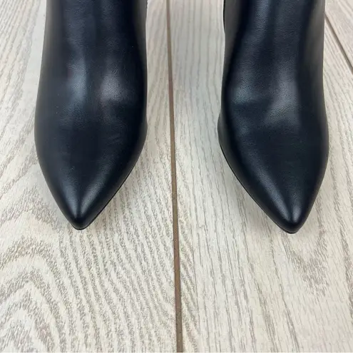 Bella Vita Women's Aileen Ankle Booties 9.5M Black Faux Leather $100