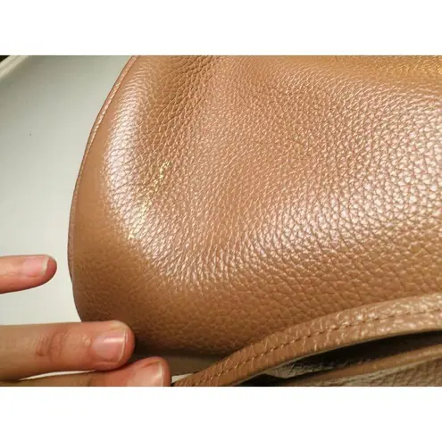 MANSUR GAVRIEL Hazelnut Brown Tan Cowhide Leather Soft Mini Bucket Bag