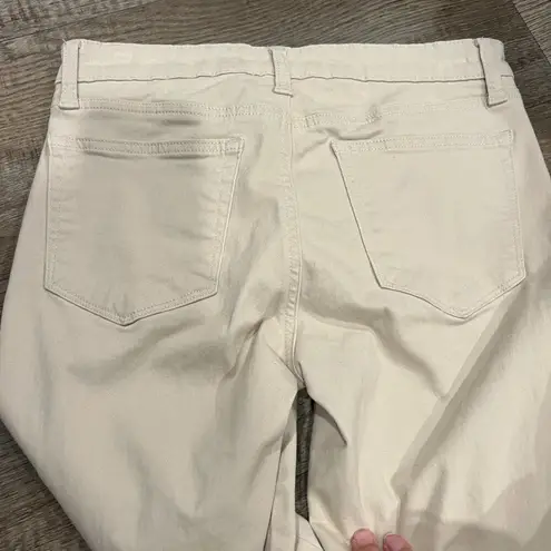 Lucky Brand  cream ava leggings 6