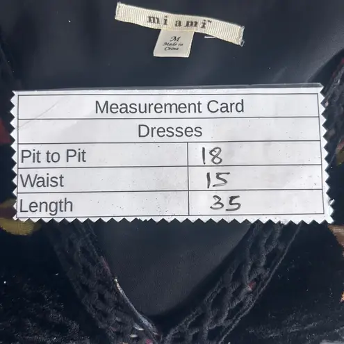 Whimsigoth Juniors Dress M Black Velvet Burnout Empire Floral Dark Romantic Boho Size undefined