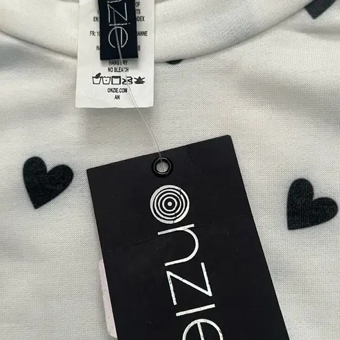 Onzie hearts oversized sweatshirt