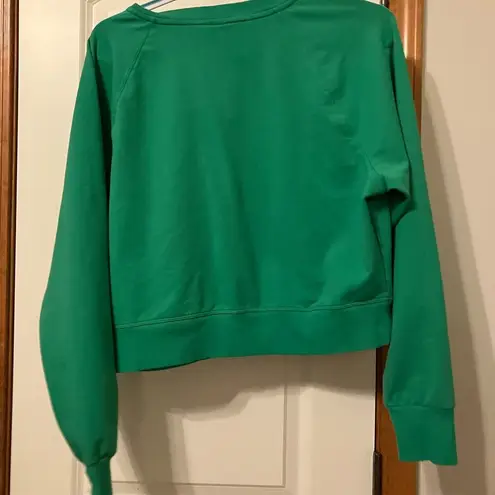 All In Motion Kelly Green Athletic leisure sweatshirt