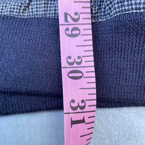 On Tour Vintage Team USA World Cup 2003 Houndstooth Pullover Navy Blue Sweater Jacket