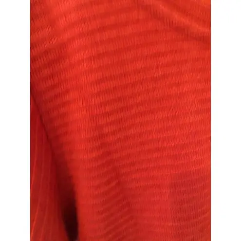 Band of the Free NWT Womens Alize Long Bell Sleeve Crop Top Orange Crop Top S