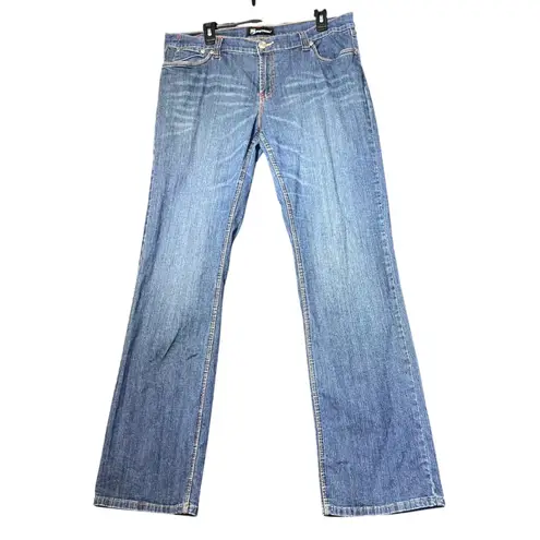 Petrol Flirty Bootcut Blue Jeans Womens 16 Denim Classic Casual Everyday