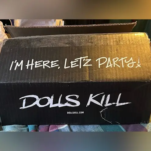 Dolls Kill New In Box  Combat Boots