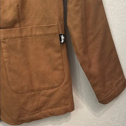 Stüssy Stussy Women's Cotton Tan Blazer Jacket size S