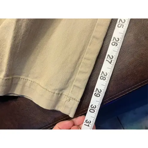 Dockers Womens Khaki Pants Size 16M Beige Chino Casual Cotton Blend