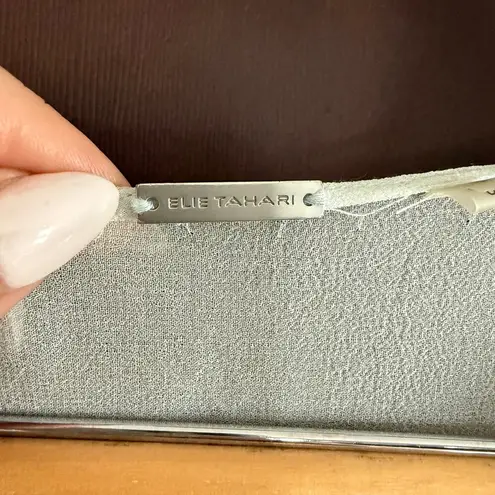 Elie Tahari | Sea Foam Green Silk Chiffon Sheer Drawstring Waist Swim Cover Up