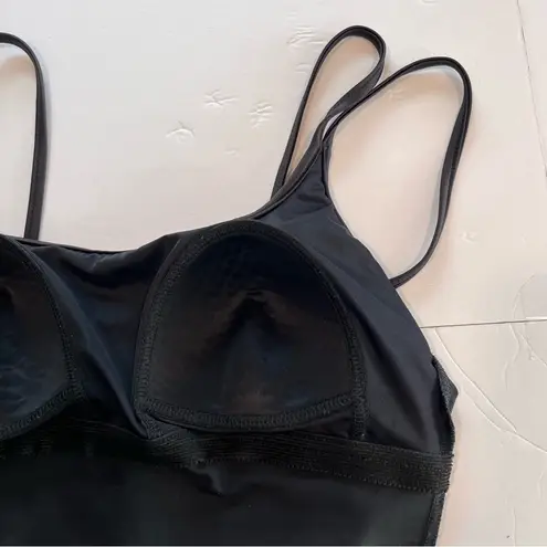 MiracleSuit Black White Paisley Wireless One Piece Swimsuit Size 10