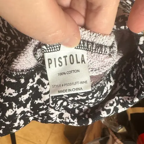 Pistola Nikki 100% Cotton Sweatshirt in White Noise Size Small Oversized