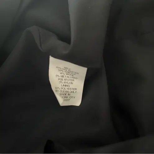 Hunter Bell New York Black Metallic Paint Splatter Fit & Flare Mini Dres…