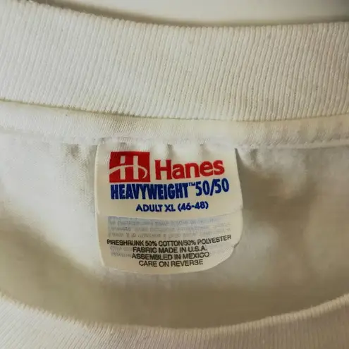 Jail & Bail March Of Dimes T Shirt 1996 Vintage 90s White Large L Graphic Tee