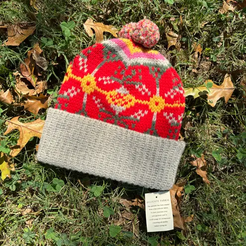 Vintage 90s Deadstock Moda International Lambswool Beanie Toboggan Multiple