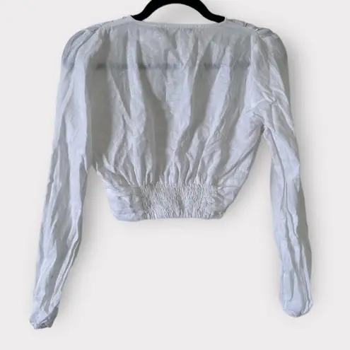 ZARA  Ring Hook Crop Top Small