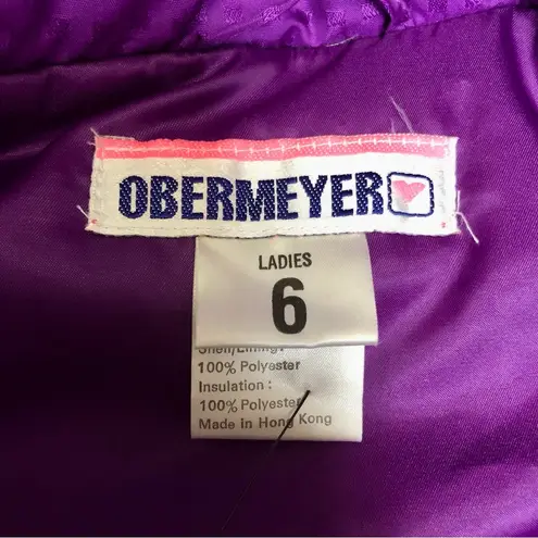 Obermeyer Vintage 80s 90s Renoir Ski Snowboard Jacket Coat Statement Colorful 6