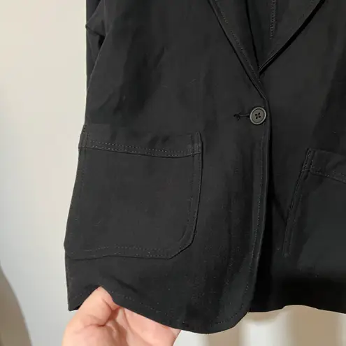 Lola Jeans Black Ponte Jacket Blazer