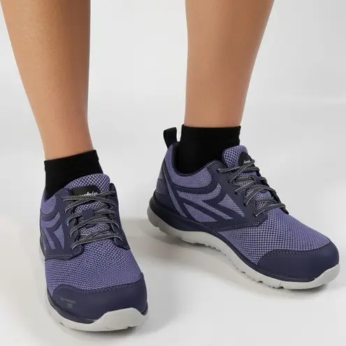 Carolina CA1942 Women Work Shoes 8.5M Purple Mesh IntelliSphere Non Metallic Toe Size 8.5