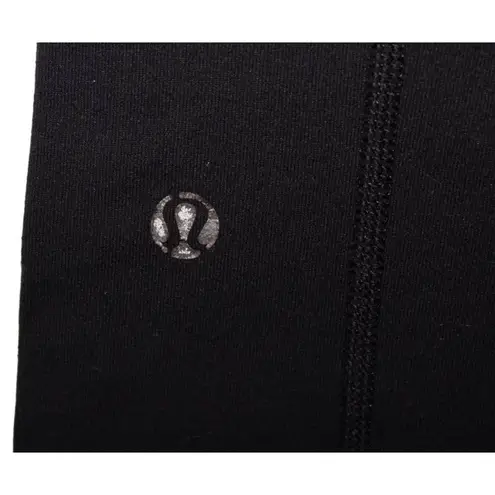 Lululemon Womens  Athletica Black Athletic Full Length Leggings Yoga Pants Size 4