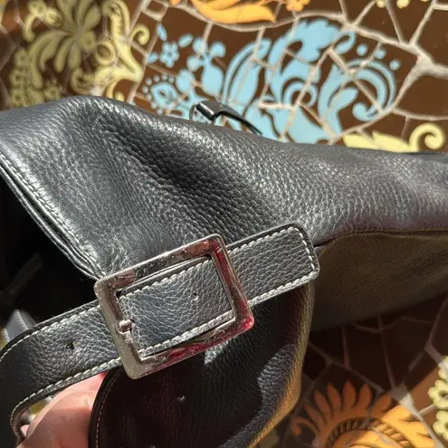 Giani Bernini LEATHER SHOULDER BAG