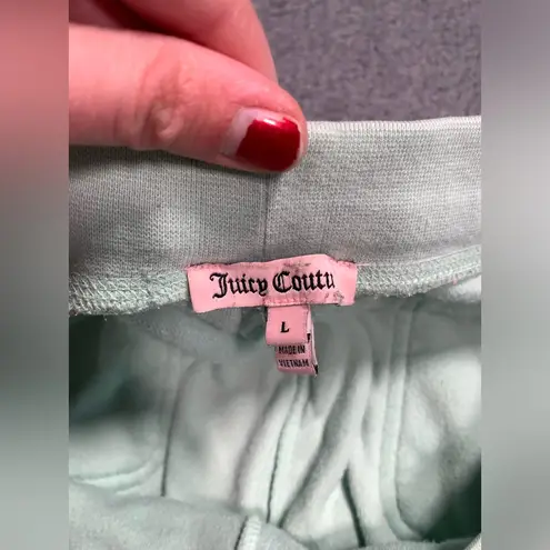 Juicy Couture  Mint Green velour Pants large