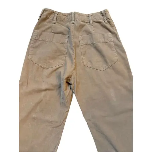 VELVET By Graham & Spencer Vera Corduroy Wide Leg Pant Size 0 Tan