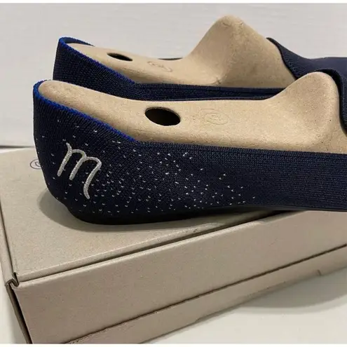 Rothy's Zodiac Scorpio Loafers Retired Slip On Washable Flat Navy Blue Size 12