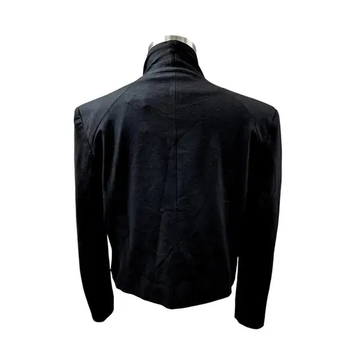 Tahari NWT Short Black Open Dress Jacket Rayon Blend Satin Lined Sz 10 NWT