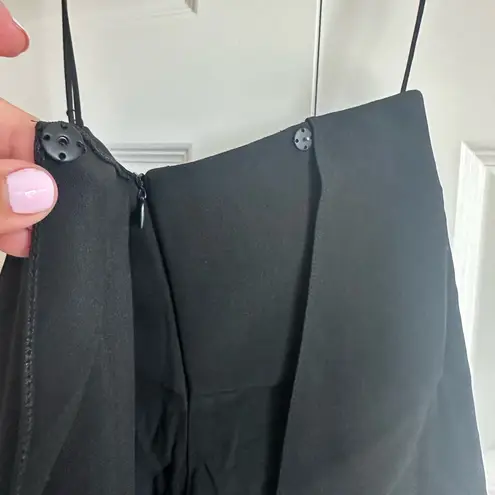 Emporio Armani Cady Black Strapless Jumpsuit- NWT