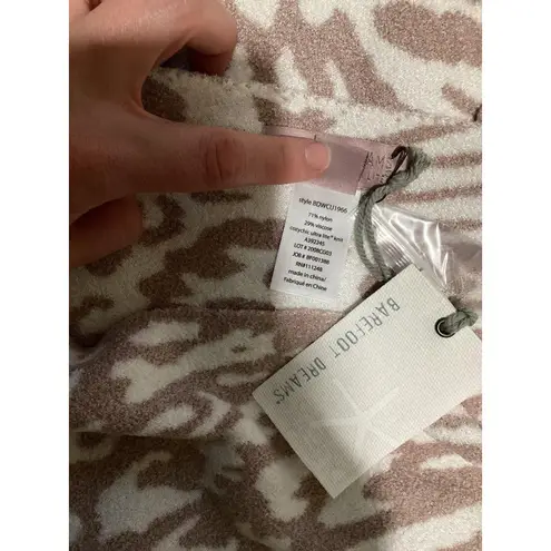 Barefoot Dreams Poncho Womens One Size CozyChic Ultra Lite Knit Animal Pullover