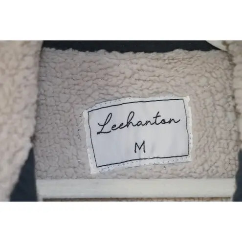 Leehanton Flannel Jacket Pink Size M