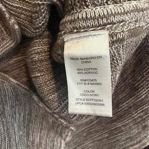 Ellen Tracy Women's Knit Sweater - Medium Long Winter Fall Casual Chic Top