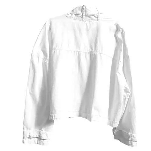 Excuse Vintage Oversized Cotton Cropped Women's Jacket Plus Size Dead Stock Nwot