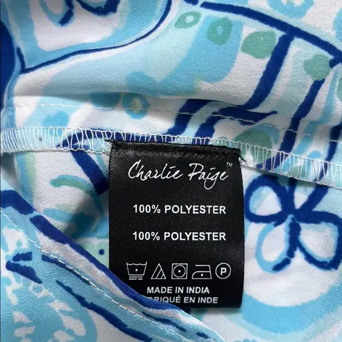 Charlie Paige NWT! 🌊 Blue Sheath Halter Mini Dress