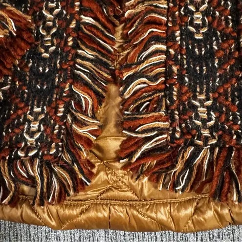 Aldo Martins Women’s Thun Fringe Knit Bomber Jacket Size M