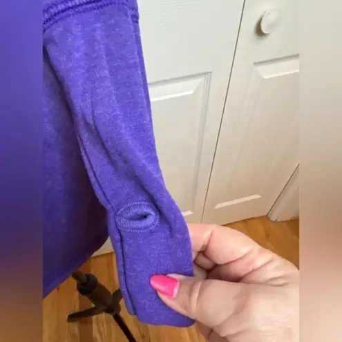 Women's Original Retro Brand Purple Clemson Tigers Pullover Sweatshirt Size M Size M