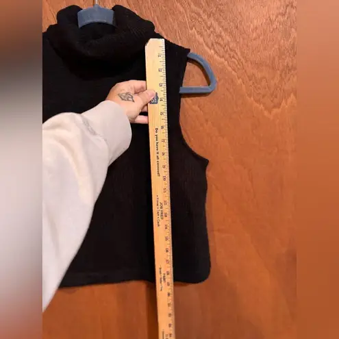 VERO MODA NWT‎  Black sleeveless Turtleneck Sweater Size XS - Image 5