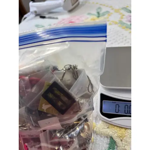 Assorted vintage Womens Jewelry Lot Necklaces Bracelets Earrings Charms Pins Brown