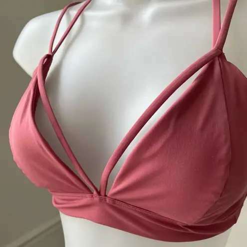 Lululemon  Pushing Limits Swim Top Bottom Bikini Cherry Tint $120 4