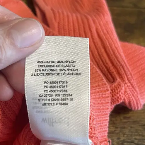 Wilfred Aritzia Womens Cropped Top Sweater Sz XS Boho Soft Girl Festival Beach